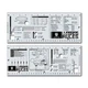 Mercer Culinary Stainless Steel Two-Sided Measurement Ruler with Guidelines