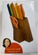 RARE Rachel Ray Furi Gusto Grip Basics 10 pc Knife set - 2010 - NEW Hard to Find