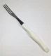 CUTCO 1726 KC Three-Tine Carving / TURNING FORK &ndash; PEARL WHITE Handle Made in USA