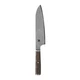 MIYABI Black 5000MCD67 Santoku Knife NEW 7" blade