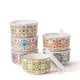 Chubacoo Ceramic Bowl with Lid Microwave Safe Soup Containers Set of 6 5in 20oz