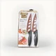 Tekno Copper Chef's Knife Set 2 Piece Stainless Steel Ergonomic Non-Stick