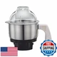 Preethi MGA-504 Stainless Steel Genie Jar for Eco Twin, Plus/Chef Pro and Blue L