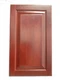 RED CHERRY KITCHEN CABINET DOORS SQUARE RAISED PANEL 17 1/2" X 28"
