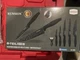 Kunsion 6 Piece Marble Coated Knife Set KS-9200 New