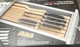 Cangshan ELKO Series 7-Piece In-Drawer Knife Set w/ Organizer, NSF