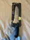Mercer&reg; Culinary M22707 Millennia Black Handle 7" 7-Inch Santoku Granton Edge