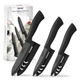 Hecef&reg; 3PCS Ceramic Knife Set Ultra Sharp NonStick Blade Chef Knife Paring Knife