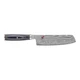 Miyabi Kaizen II Japanese 6.5-inch Nakiri Knife, Vegatable Knife, Black Pakka...
