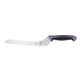 Mercer Culinary Millennia&reg; 9" Offset Japanese Steel Wavy Edge Bread Knife