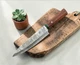 Hand Made Forged Damascus Steel Chef Knife Utility Kitchen Knife 2840