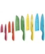 Cuisinart 10-Pc. Ceramic-Coated Cutlery Set with Blade Guards New