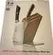 Cangshan Elbert Series 3-Pcs HUA Cleaver Knife Block Set Black Handles Brand New