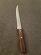 Vintage Case XX CAP 283-8" Kitchen Knife Rosewood Handle Fixed Blade. Q17