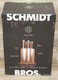 Schmidt Brothers Cutlery Brass & Walnut, 6-Piece Knife Block Set