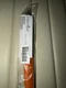 Pampered Chef Coated Laminated Knife 100841 Orange Handle Plastic Metal