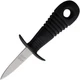 Andre Verdier Oyster Knife Stainless Steel Blade Black ABS Handle - 205N SLEEVE