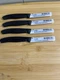 Victorinox 6.7603 Paring Straight Spear Point Blade Swiss Made Knife 4 Knives