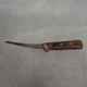 R H Forschner Victorinox Curved Boning Knife 407F-6 10" 5" Blade & Wooden Handle