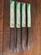 Vintage Quikut Quiklle Stainless Steak Knife Set Of 4 Quikkle Edge NEW NOS USA 