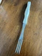 CUTCO 1726 KC Meat 3 Tine Fork with White Pearl Handle