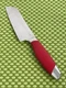 KitchenAid Stainless 5 3/4" Blade Red Soft‑Grip Handle Santoku Knife - 11"