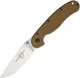 Ontario Knife Company Rat II, Satin D2 Tool Steel Drop-Point Blade Folding Po...