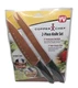 Copper Chef 2 Pc Knife Set 8" Professional Chef Knife & 9" Multi-Purpose Slicer.