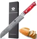 WILDMOK Serrated Bread Knife 8 inch, Damascus Steel Bread Knife, 67-Layer Japane