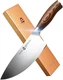 TUO Herb Rocking & Salad Knife- Vegetable Cleaver - High Carbon German Stainless