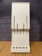 CUTCO Knife Holder #1742 White Plastic 5 Slots Drawer / Wall Mount 