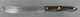 CUTCO 1722 Stainless Straight Edge 8" Butcher Knife Brown Swirl Handle USA C