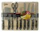 11 - pc. Chef Valley Kitchen Cutlery Set w/ Cutting Board Stainless Steel Blades