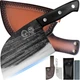 XYJ Authentic Since 1986,6 Inch Serbian Chef Knife With Sheath,Handmade Forge...