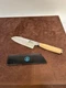 Shun Premier Blonde Santoku Knife 5.5&rdquo; VG-MAX Damascus Japan w/ Sheath