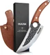 Huusk Knife Japan Kitchen, Upgraded Viking Knives with Sheath Hand Forged But...